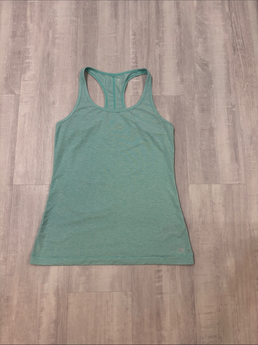GAP Light Teal Racerback Tank Top